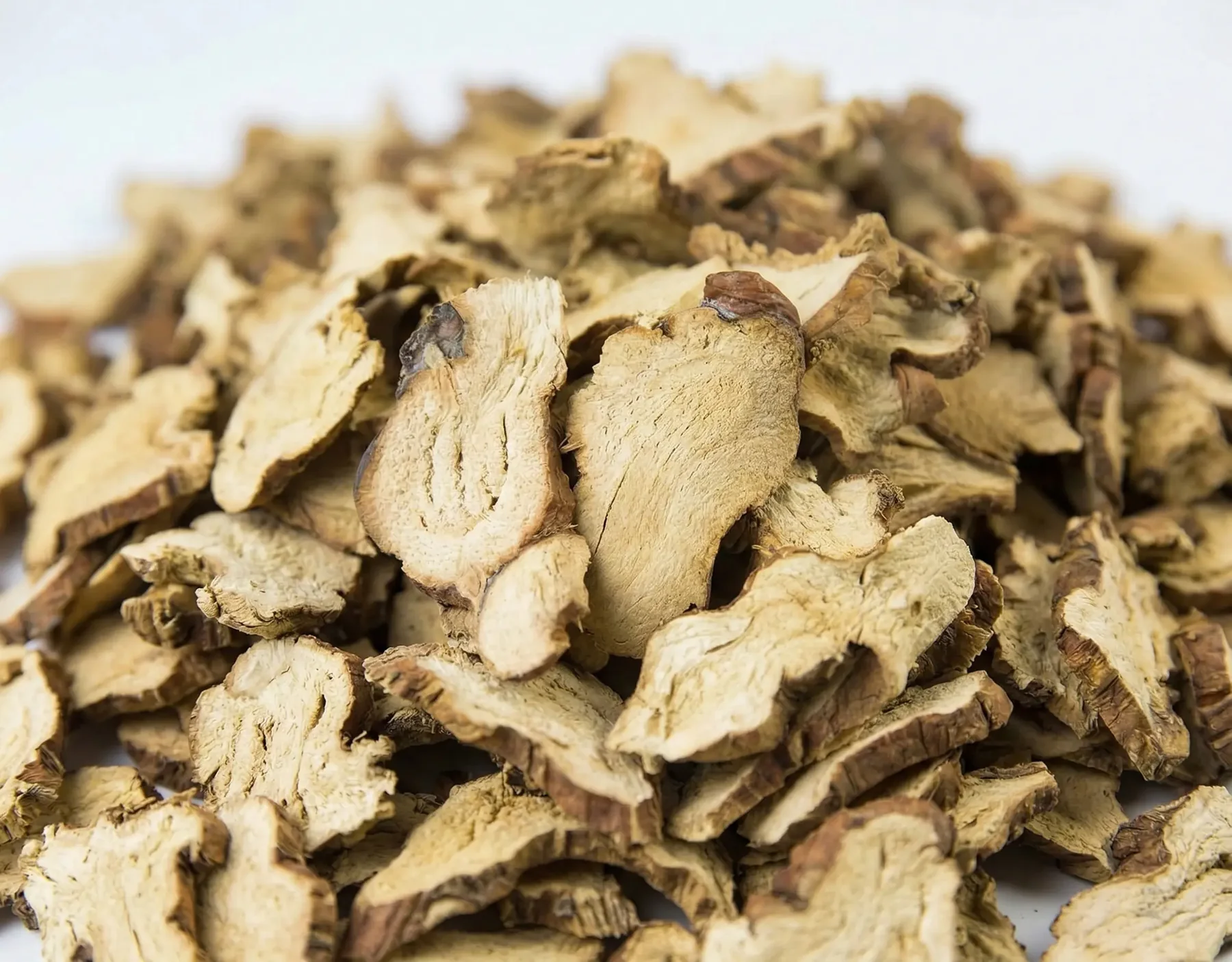 Owner-supplied reference view of dried galangal slices, not a confirmed current supply lot